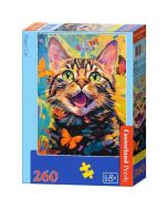Puzzle 260 Happy Cat CASTOR