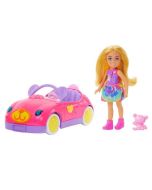 Barbie Chelsea i misiowy pojazd HXN05