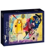 Puzzle 1000 Wassily Kandinsky, Żółty, czerwony...
