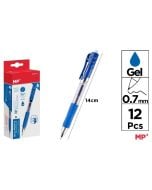 Długopis żelowy 0,7mm niebieski (12szt)