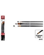 Pędzle syntetyczne zestaw C 3szt