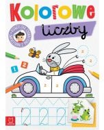 Kolorowe liczby. Edukacyjna książeczka