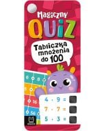 Magiczny quiz. Tabliczka mnożenia do 100. Z nitem