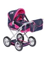 Wóżek dla lalek granatowy