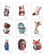 Zeszyt A5/60K kratka PP Cute (9szt) NARCISSUS