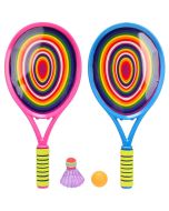 Zestaw paletek rakietki kolorowe