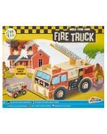 Drewniana konstrukcja pojazdu 3D Straż