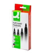 Marker do flipchartów okrągły 4 kolory