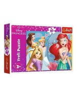 Puzzle 30 Piękny dzień księżniczek TREFL