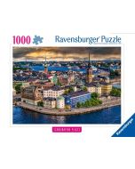 Puzzle 1000 Skandynawskie miasto widok