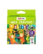 Kredki świecowe 12 kolorów EASY