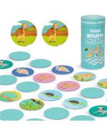 Układanka memo Dzikie zwierzęta