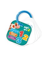 Karty na pierścionku Liczenie. Farma