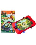 Mini gra zręcznościowa dinozaur piłka czerwona