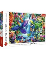 Puzzle 1000 Kolibry w tropikach TREFL