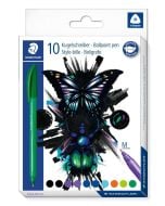 Długopis trójkątny M 10 kolorów STAEDTLER