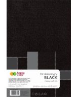 Filc dekoracyjny czarny 5szt HAPPY COLOR