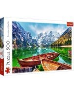 Puzzle 500 Jezioro Braies, Włochy TREFL