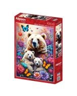 Puzzle 1000 Matczyna miłość - Misie