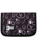 Piórnik dwuklapkowy bez wyposażenia Clever Bunny