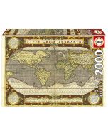 Puzzle 2000 Stara mapa świata