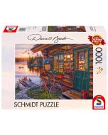 Puzzle PQ 1000 DARREL BUSH Domek nad jeziorem G3