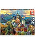 Puzzle 1000 Zamek Neuschwanstein, Niemcy G3