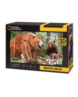 Puzzle 3D National Geographic Niedźwiedź Brunatny