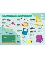 Fiszki do języka angielskiego - Przybory... 3szt