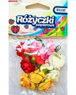 Różyczki papierowe różowe