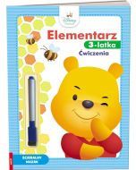 Disney Maluch. Elementarz. Ćwiczenia 3-latka