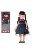 Lalka 33cm w czarnej sukni