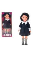 Lalka 33cm w czarnej sukience