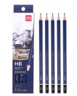 Ołówki do szkicowania HB Nuevo 12szt DELI