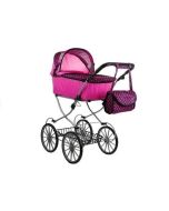 Wózek dla lalek Alice Retro z torbą