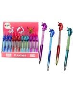 Długopis z diamentami Jednorożec 0,7mm (48szt)