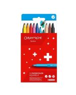 Flamastry akwarelowe Swisscolor 10 kolorów