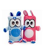 Dublusie dwustronne maskotki Pies Kot