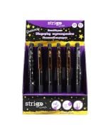 Długopis wymazyw. Gwiazdy (24szt) niebieski STRIGO