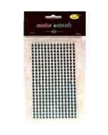 Stiker z kryształkami 4mm 336szt turkusowy