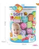 Klocki miękkie 36szt