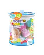 Klocki miękkie 23szt