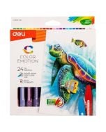 Pastele olejne Color Emotion 24 kolory DELI