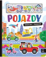 Pojazdy. Książeczka z magnesami
