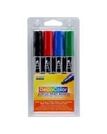 Markery akrylowe Primary 4 kolory