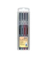Cienkopisy Le Pen Dark 4 kolory