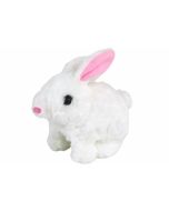 Króliczek chodzący krótka sierść biały