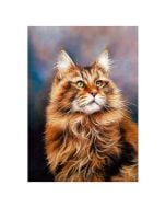 Mozaika diamentowa 5D - Kot 40x30cm