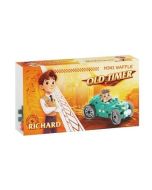 Mini Waffle 50el Cars: Teal Old Timer