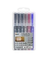 Cienkopisy kaligraficzne 3 grubości 6szt